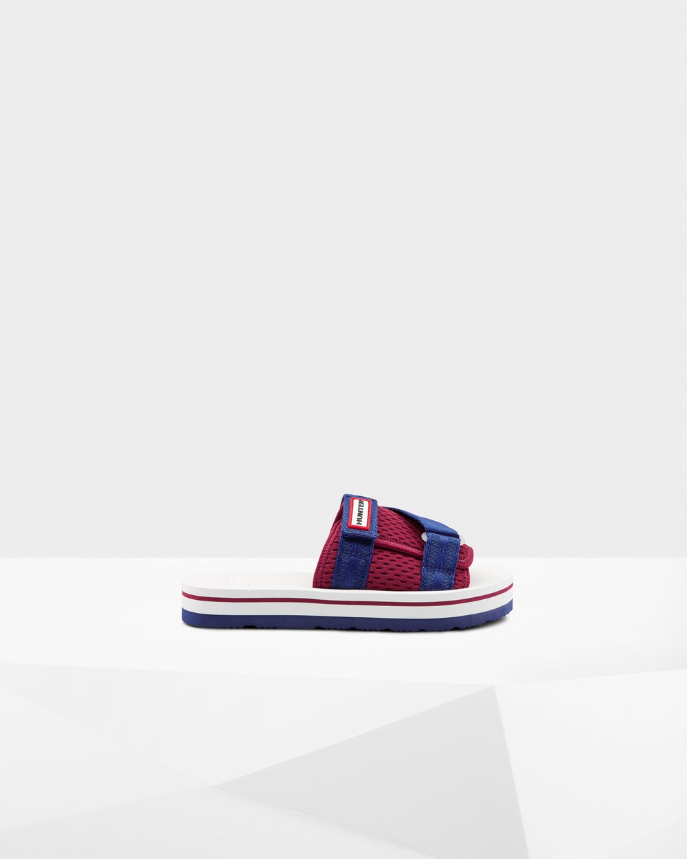 Sandalias Original Flatform Beach Hunter Mujer - Blancos/Rojos/Azules - 046738LVH